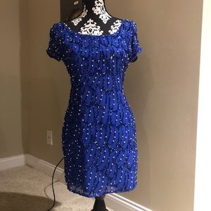 Gorgeous Shail K. Blue Dress